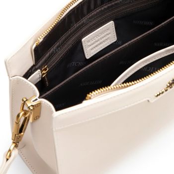 Torby Torebka crossbody Kremowa Kremowy