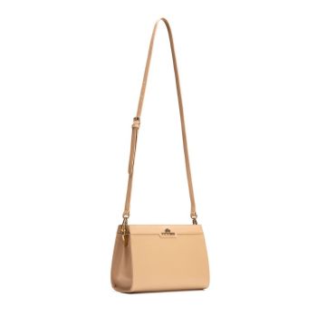 Torby Torebka crossbody Beżowa Beżowy