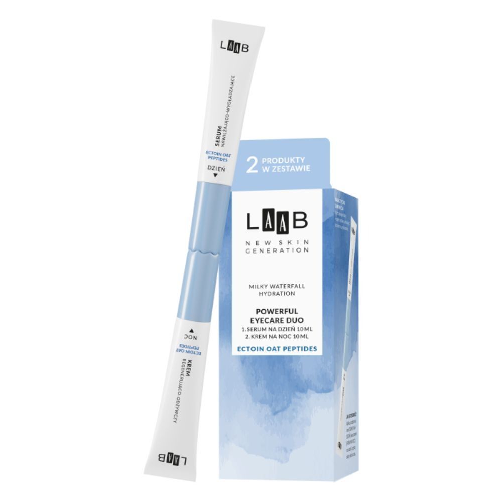AA Sensitive Beauty Products Milky Waterfall Hydration powerfull eyecare duo Serum na dzień + krem na noc — Inhaltsstoffe i ocena