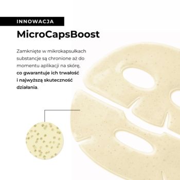 Maseczki w płachcie Maska transformująca kolagenowa z ceramidami w mikrokapsułkach 