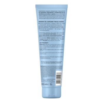 Płyny do demakijażu Milky Waterfall Hydration all-in-one Kremowy żel do demakijażu i mycia twarzy multinawilżający 150 ml