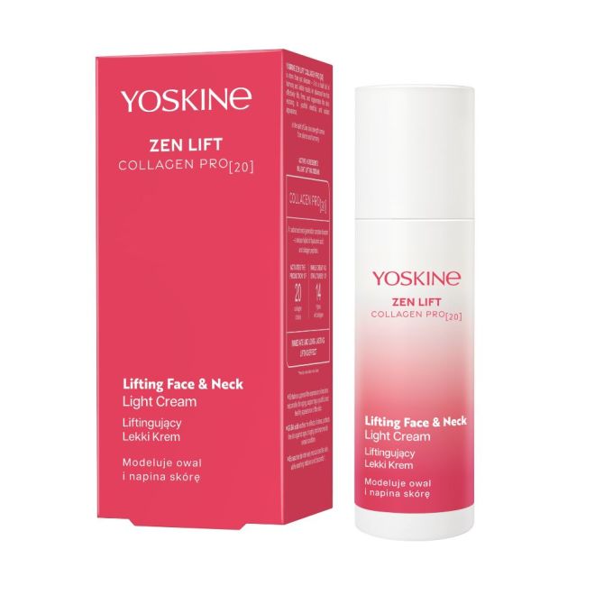 Kremy do szyi i dekoltu Zen Lift Lifting Face & Neck Light Cream 50 ml
