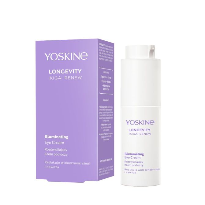 Kremy pod oczy Longevity Ikigai Renew Illuminating Eye Cream 30 ml