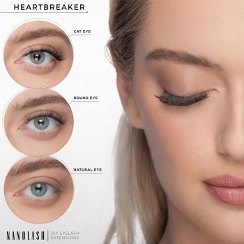 Akcesoria do makijażu DIY Eyelash Extensions Heartbreaker Black Heartbreaker Black