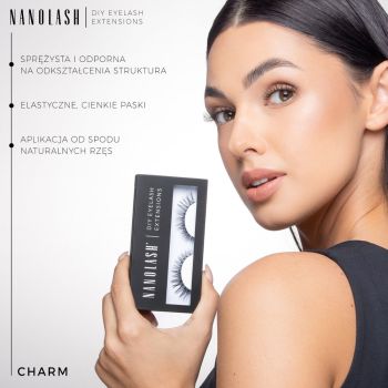 Akcesoria do makijażu DIY Eyelash Extensions Charm Black Charm Black