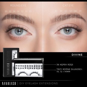 Akcesoria do makijażu DIY Starter Kit Divine Black Divine Black