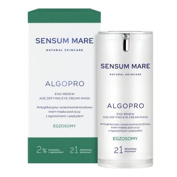 Kremy pod oczy Algopro Exo-Renew Age Defying Eye Cream-Mask 15 ml