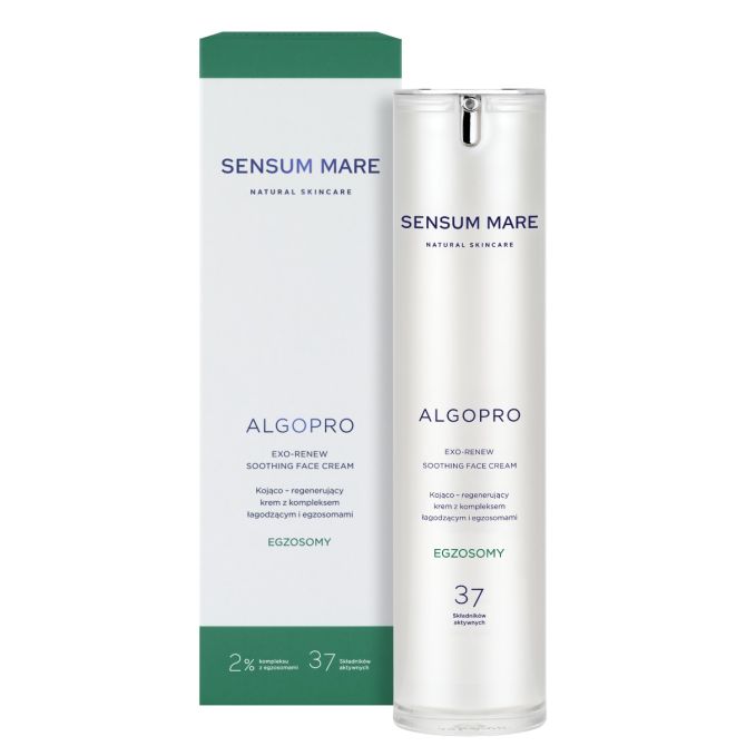 Kremy do szyi i dekoltu Algopro Exo-Renew Soothing Face Cream 50 ml