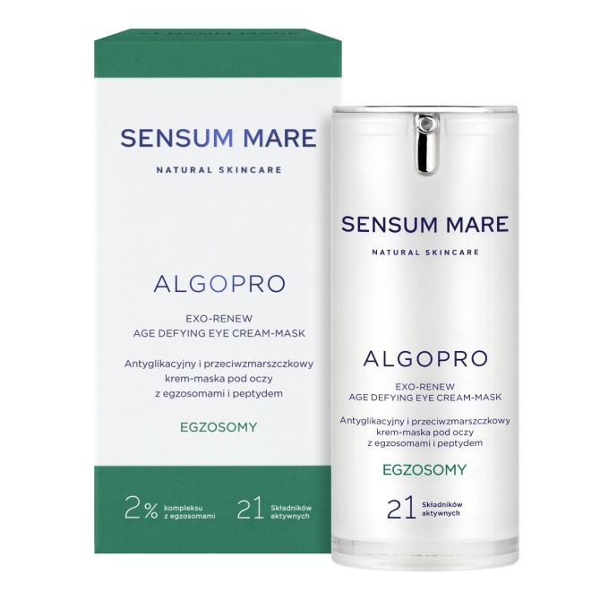 Kremy pod oczy Algopro Exo-Renew Age Defying Eye Cream-Mask 15 ml