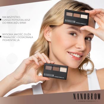 Produkty do brwi Eyebrow Powder Kit Light