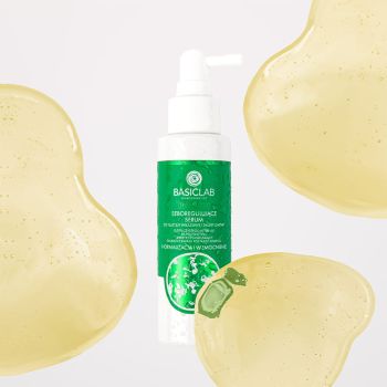 Pielęgnacja włosów i skóry głowy Seboregulujące serum do tłustej i wrażliwej skóry głowy, 0,02% czystego retinalu, 5% postbiotyku, tripeptyd złuszczający, glukozyd kwasu rozmarynowego, Normalizacja i Wzmocnienie 100 ml