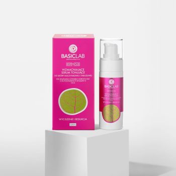 Serum do twarzy Wzmacniające serum tonujące do skóry naczynkowej i wrażliwej, 10% kompleksu czynnika wzrostu EGF, 0,5% pochodnych witaminy K, CICA, Wyciszenie i Redukcja 30 ml