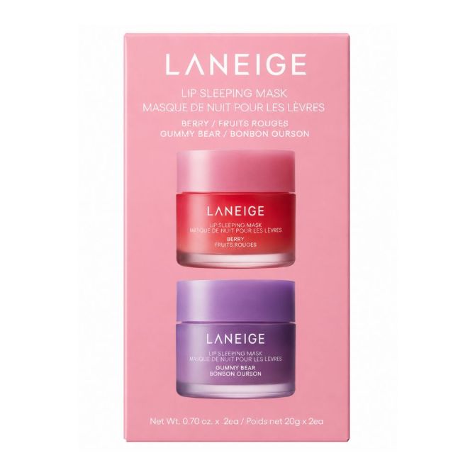 Zestaw do pielęgnacji twarzy dla niej Lip Sleeping Mask Berry & Gummy Bear Set