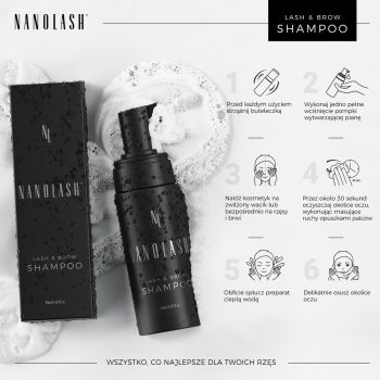 Produkty do brwi Lash & Brow Shampoo 50 ml