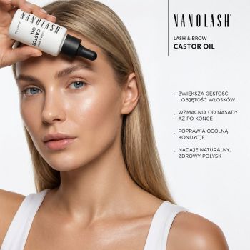 Produkty do brwi Lash & Brow Castor Oil 30 ml