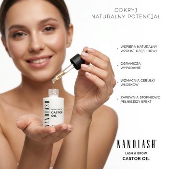 Produkty do brwi Lash & Brow Castor Oil 30 ml