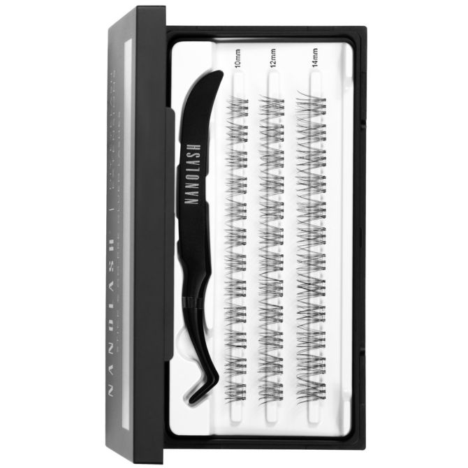 Akcesoria do makijażu DIY Eyelash Extensions Stick & Go Pre-Glued Lashes Innocent Black 77 g