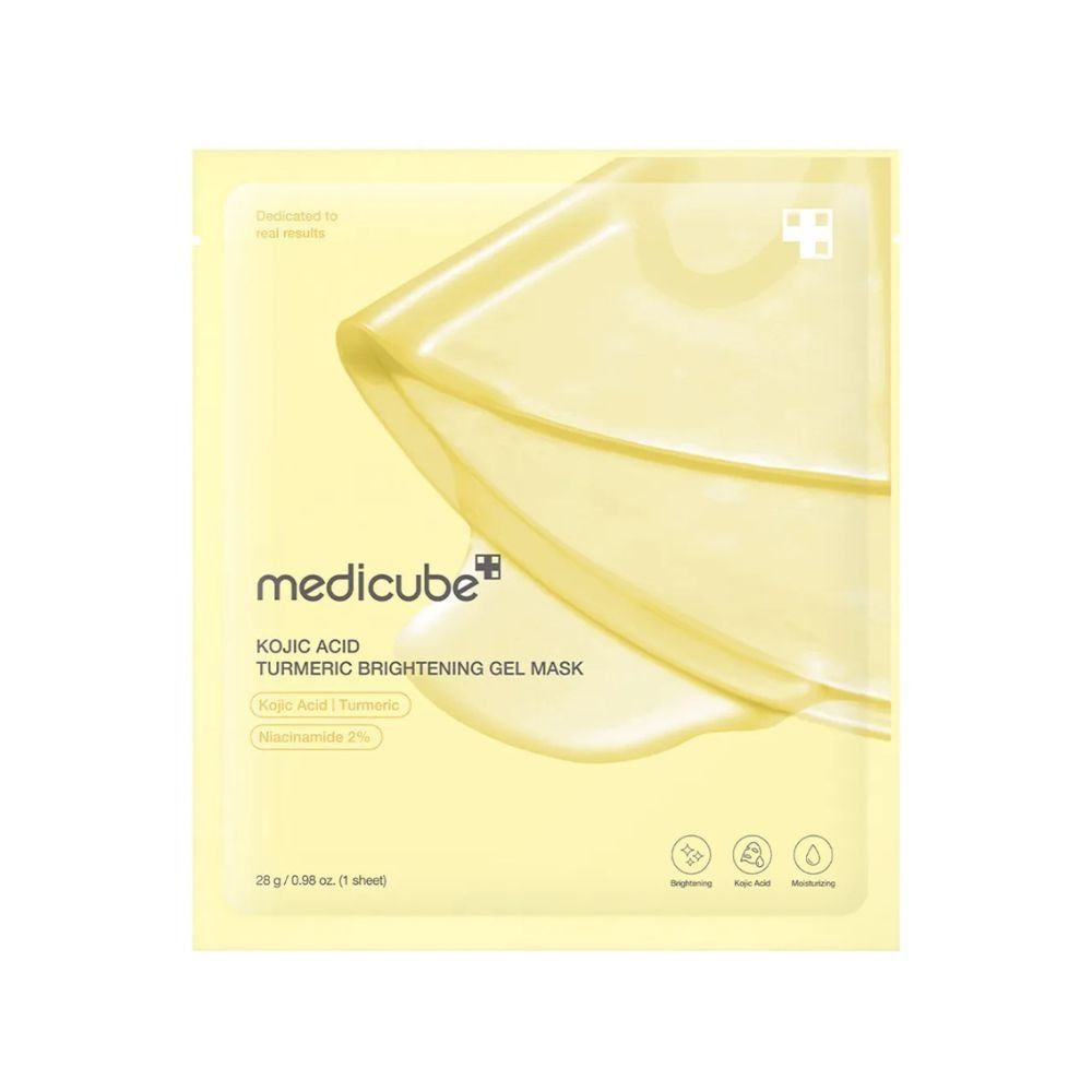 Medicube Kojic Acid Tumeric Brightening Gel Mask — Składniki i ocena