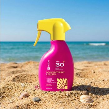 Spraye i mgiełki do opalania Ochronny spray z filtrem SPF 30 250 ml