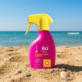 Spraye i mgiełki do opalania Ochronny spray z filtrem SPF 50 250 ml