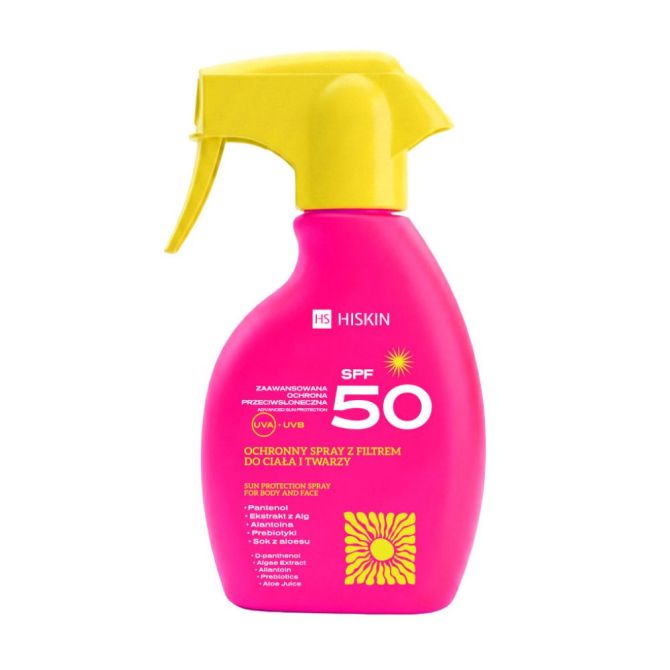 Spraye i mgiełki do opalania Ochronny spray z filtrem SPF 50 250 ml