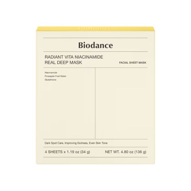 Maseczki w płachcie Radiant Vita Niacinamide Real Deep Mask