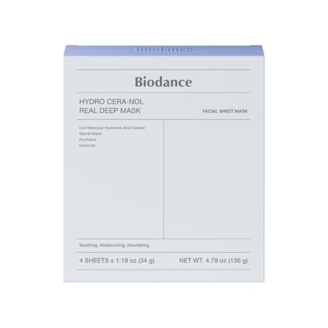 Maseczki w płachcie Hydro Cera-Nol Real Deep Mask