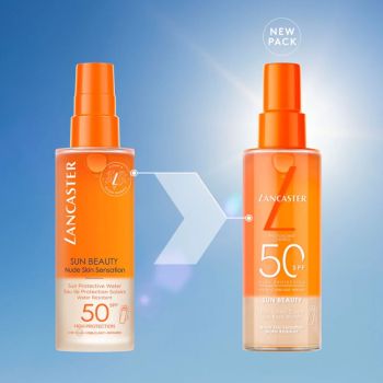 Spraye i mgiełki do opalania Lancaster Sun Beauty Body Water SPF 50 150 ml