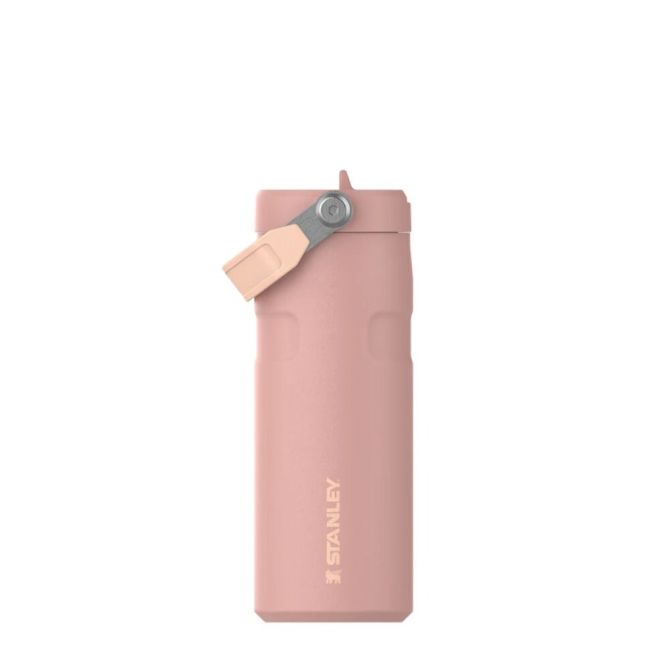 Butelki termiczne IceFlow™ Flip Straw 0.47L Peach Rose 470 ml