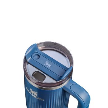 Kubki termiczne Quencher H2.0 Fluted Glacial Blue Shine 0.89L 890 ml