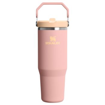 Kubki termiczne IceFlow Flip Straw Peach Rose 0.89L 890 ml