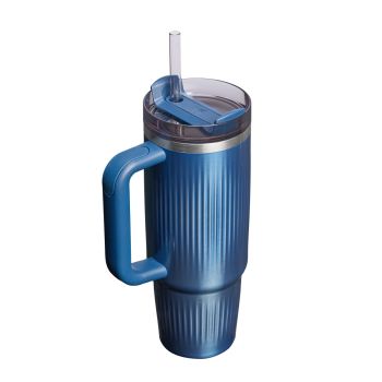 Kubki termiczne Quencher H2.0 Fluted Glacial Blue Shine 0.89L 890 ml