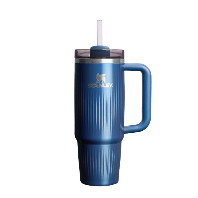 Kubki termiczne Quencher H2.0 Fluted Glacial Blue Shine 0.89L 890 ml