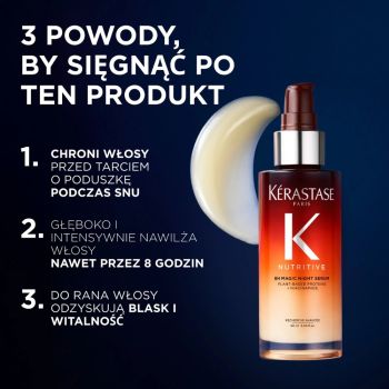 Pielęgnacja włosów i skóry głowy Nutritive 8H Magic Night Serum 90 ml