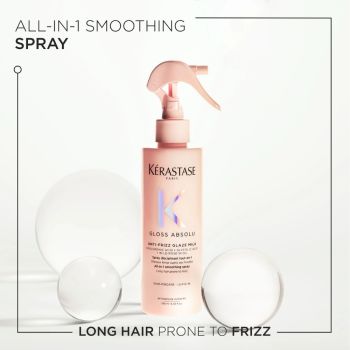 Pielęgnacja włosów i skóry głowy Gloss Absolu Anti-Frizz Glaze Milk Spray 190 ml