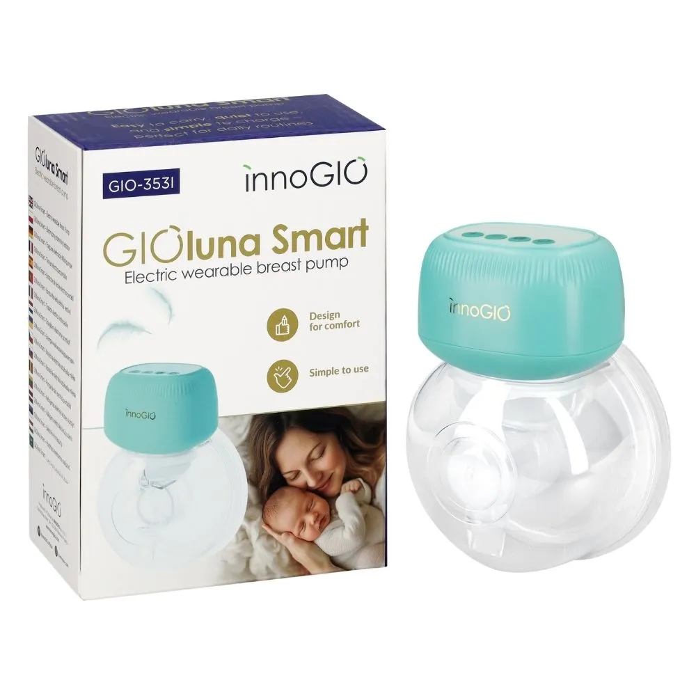 Молокоотсос innoGIO GIOluna Smart беспроводной, одинарный, чашечный — фото 2