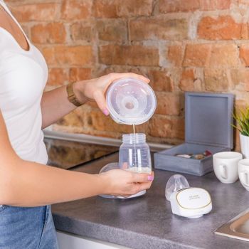 MAMA I DZIECKO Podwójny laktator muszlowy GIOmum Line Handy 