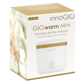 MAMA I DZIECKO Przenośny podgrzewacz do butelek GIOwarm Mini 