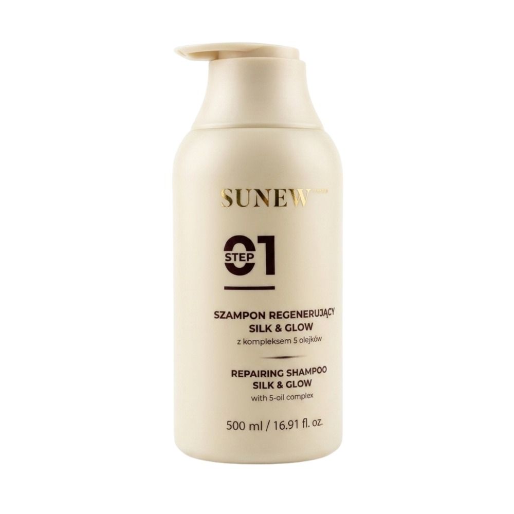 SunewMed+ Shampoo regenerierend Silk & Glow — Inhaltsstoffe i ocena