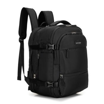 Plecaki Plecak Poszerzany Czarny 26 l