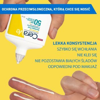 Kremy na dzień Nawilżający fluid przeciwsłoneczny do normalnej i suchej skóry SPF 50 50 ml