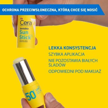 Kremy na dzień Niewidoczny sztyft przeciwsłoneczny SPF 50+ 8 g