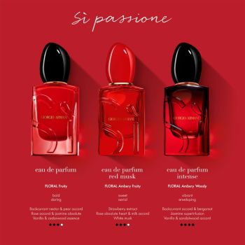 Wody perfumowane dla kobiet Sì Passione Red Musk 50 ml