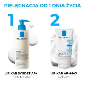 Balsamy do ciała Lipikar AP+MAX Triple-Action Balm 72H 200 ml