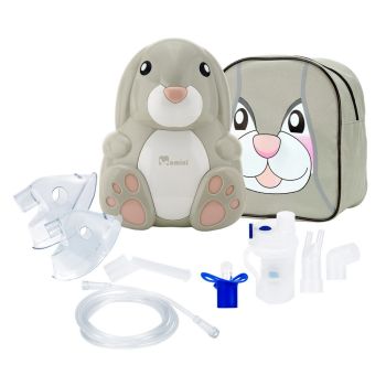 MAMA I DZIECKO Nebulizator kompresorowo-tłokowy NebuBunny 
