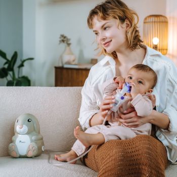 MAMA I DZIECKO Nebulizator kompresorowo-tłokowy NebuBunny 