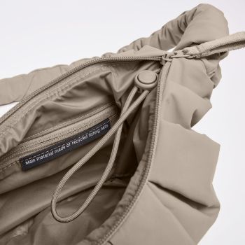 Torby Pleat Moon Bag Small Scallop 
