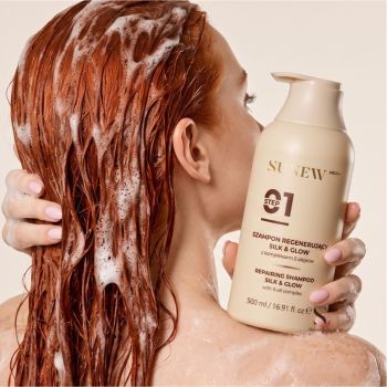 Szampony do włosów Szampon regenerujący Silk & Glow 500 ml