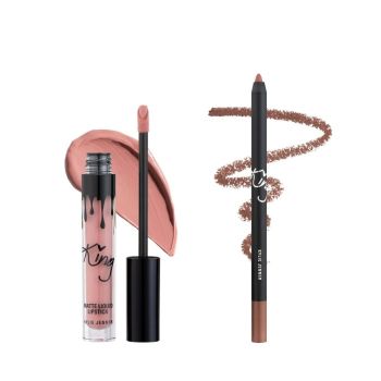 Zestawy do makijażu King Kylie Matte Liquid Lipstick & Liner Kit A Decade
