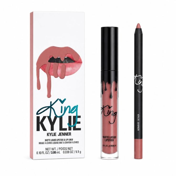 Zestawy do makijażu King Kylie Matte Liquid Lipstick & Liner Kit A Decade